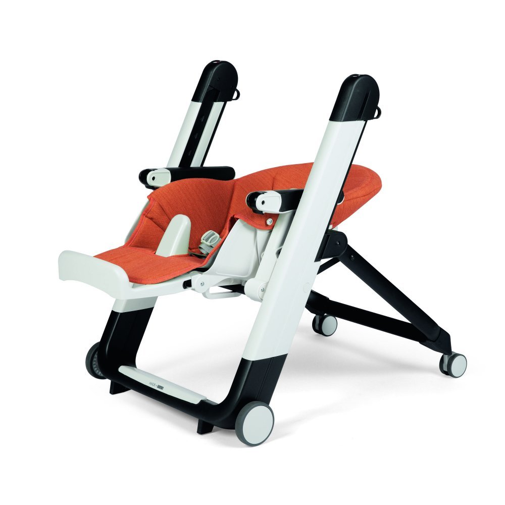 Scaun de masa 2 in 1 Peg Perego Siesta Follow Me Wonder Orange – imaginea 3