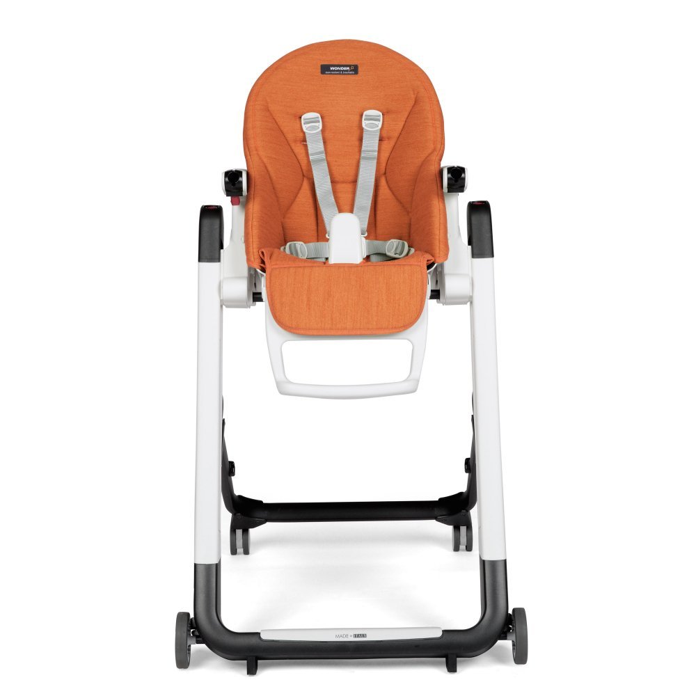 Scaun de masa 2 in 1 Peg Perego Siesta Follow Me Wonder Orange – imaginea 6