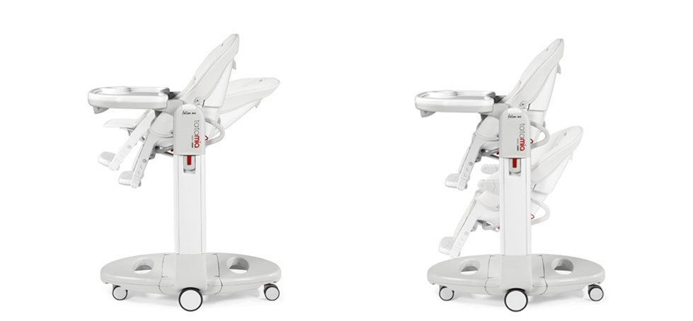 Scaun de masa 3 in 1 Peg Perego Tatamia Follow Me 0-15 Kg Wonder Grey – imaginea 2