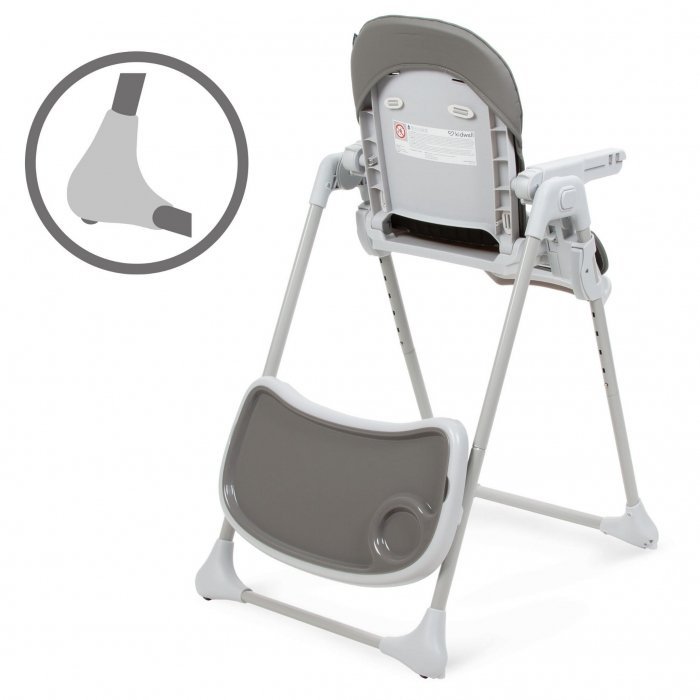 Scaun de masa multifunctional Kidwell Beno Gray – imaginea 5