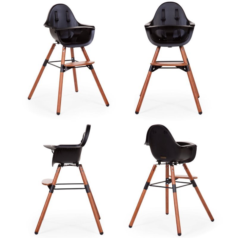 Scaun de masa reglabil in inaltime Childhome Evolu 2 NucNegru – imaginea 2
