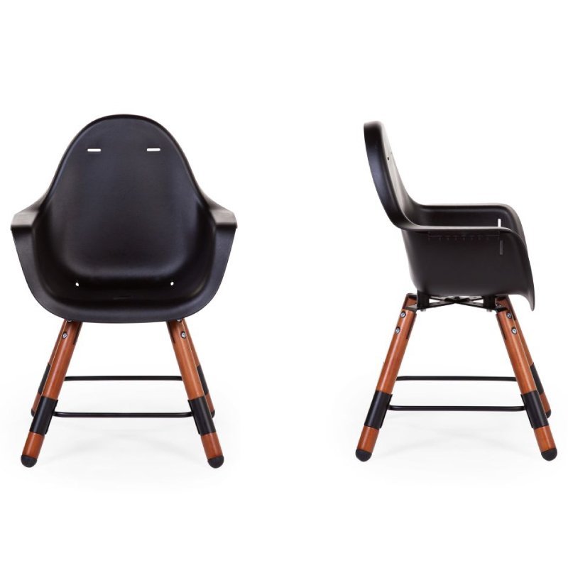 Scaun de masa reglabil in inaltime Childhome Evolu 2 NucNegru – imaginea 3