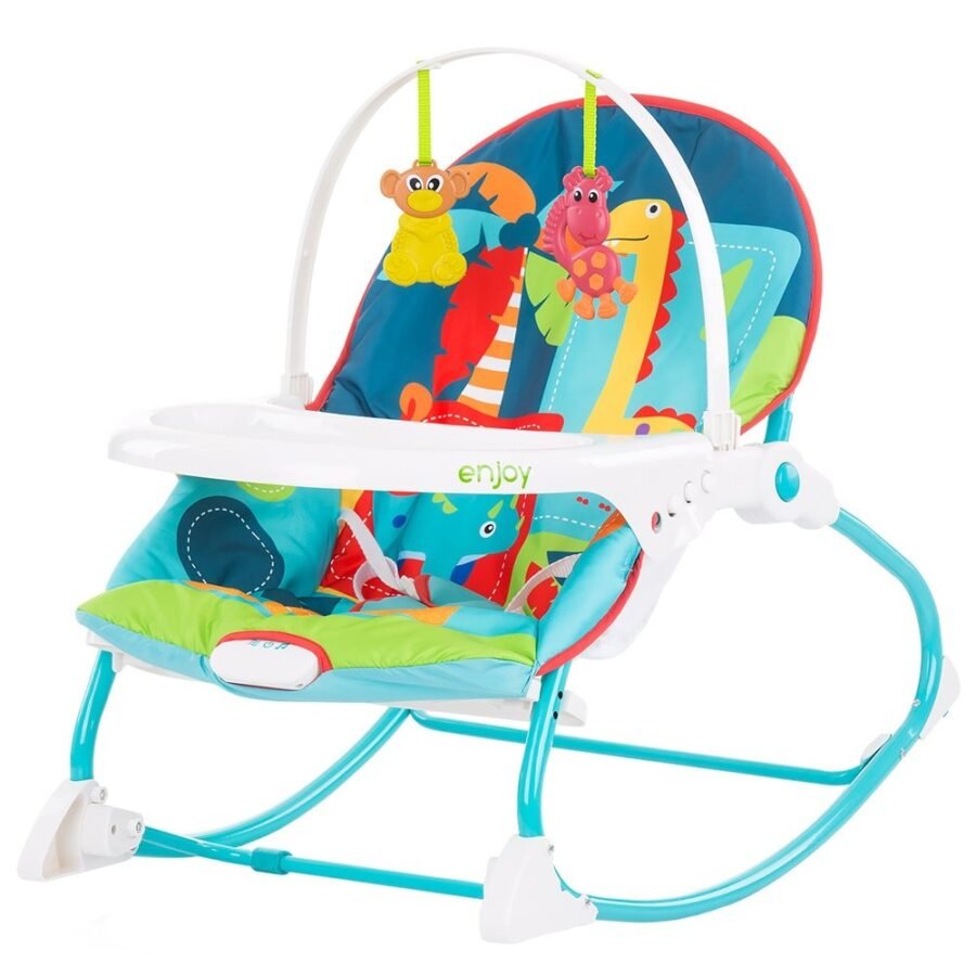 Scaunel balansoar Chipolino Enjoy blue – imaginea 5