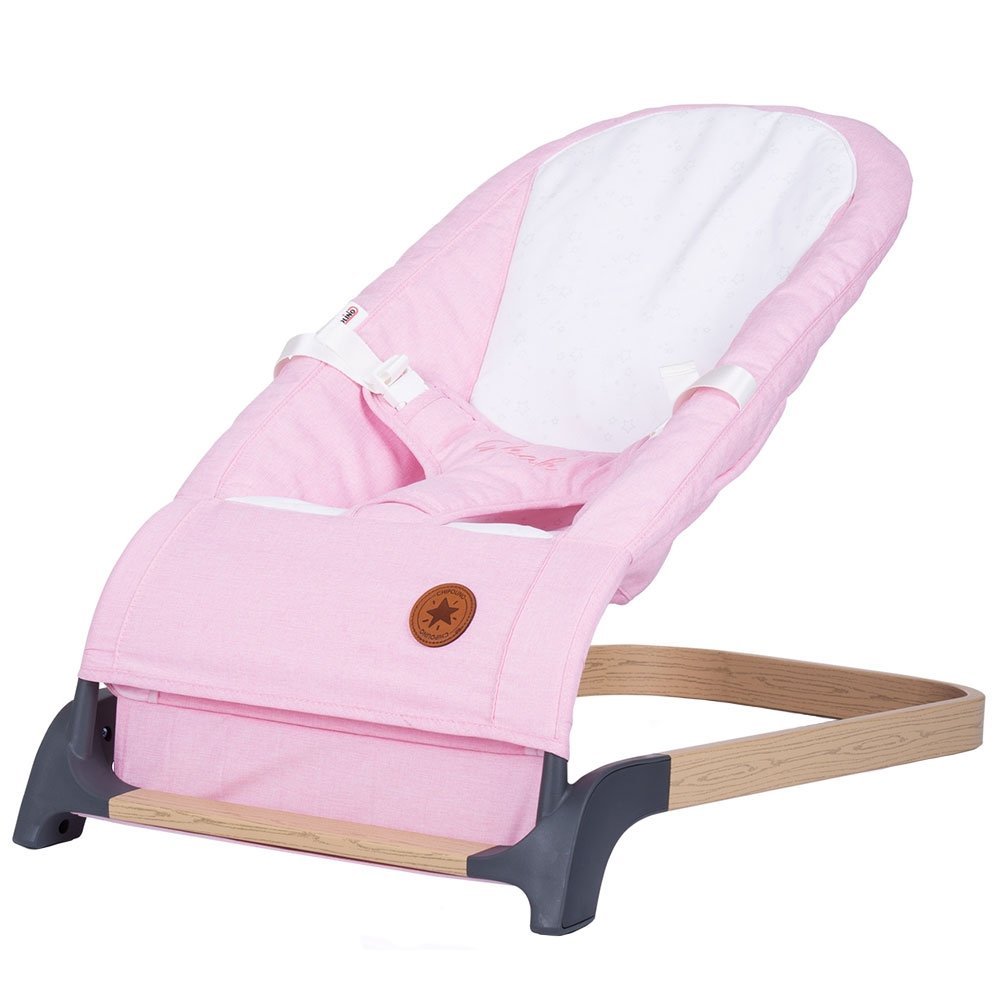 Scaunel balansoar Chipolino Noah blush wood – imaginea 2