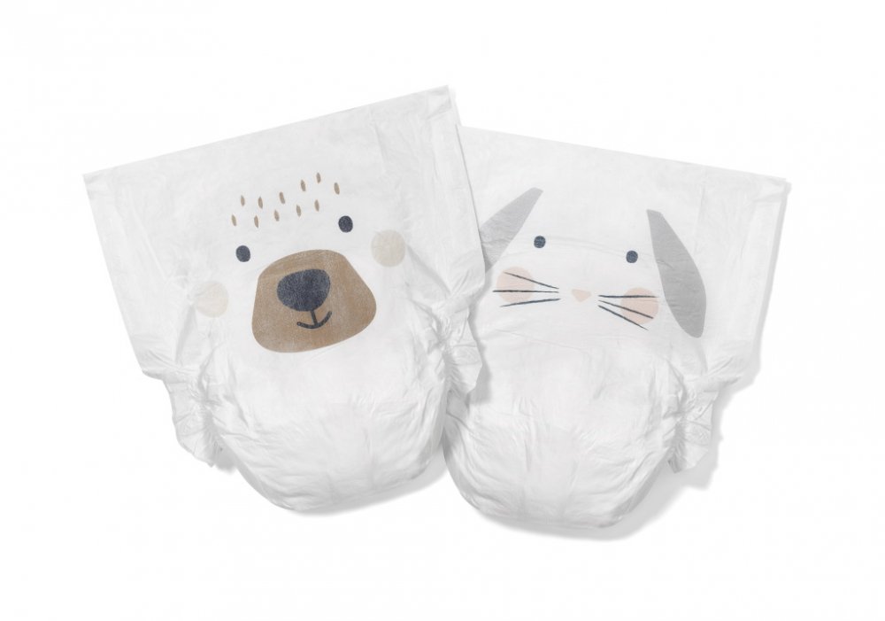 Scutece hipoalergenice Eco KitKin marimea 3, 6-10 kg 32 buc – imaginea 2