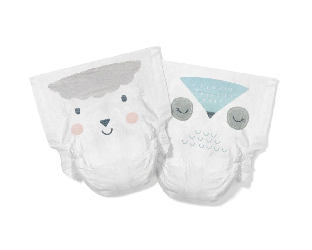 Scutece Hipoalergenice Eco KitKin marime 1, 2-5 kg 152 buc – imaginea 3