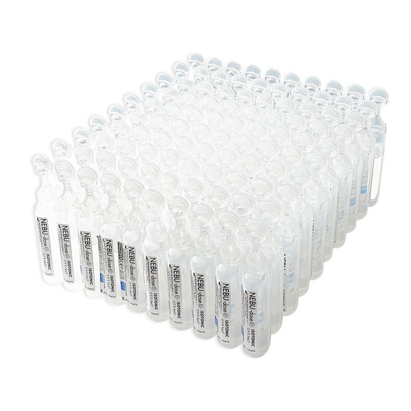 Ser fiziologic izotonic Solinea NEBU-dose concentratie 0.9 100 monodoze x 5 ml