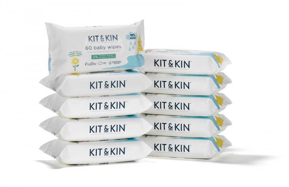 Servetele Umede Biodegradabile KitKin 10×60 buc – imaginea 5