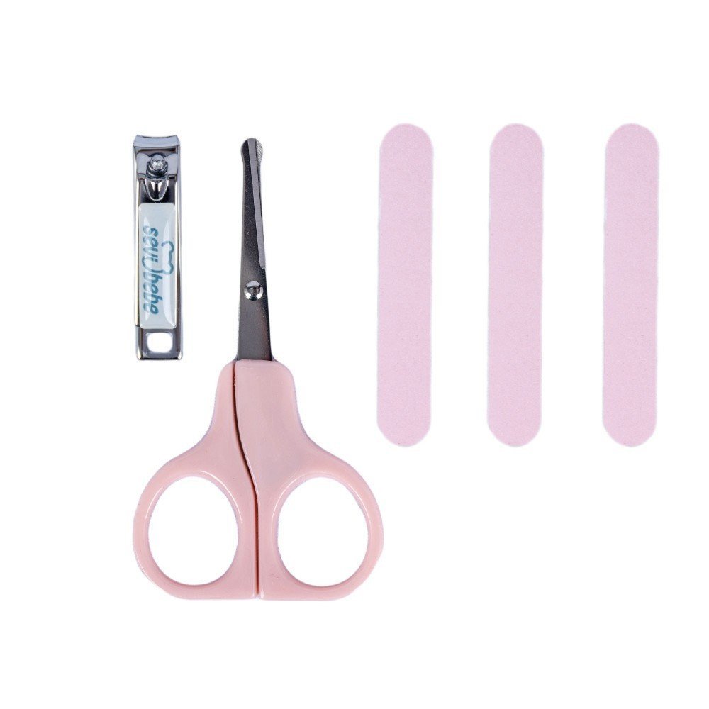 Set 3 accesorii ingrijire unghii Sevibebe roz – imaginea 4