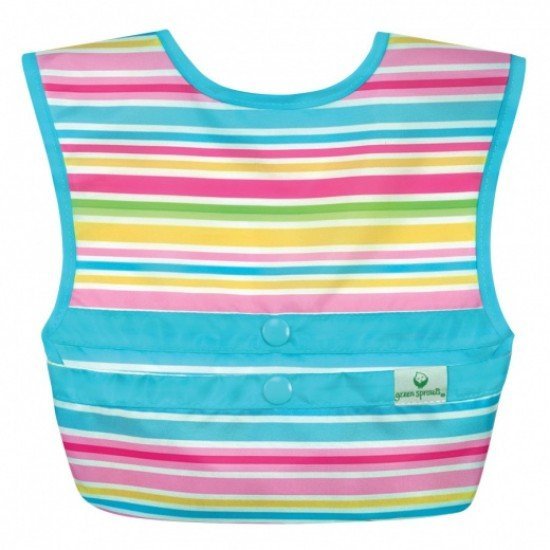 Set 3 bavetele Easy Wear Snapn Go Green Sprouts Bee – imaginea 4