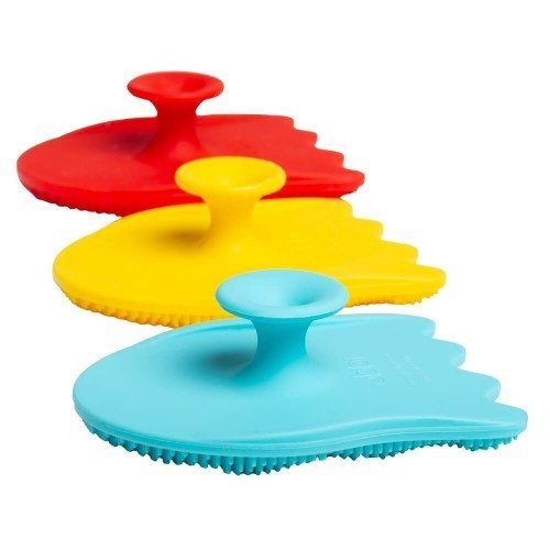 Set 3 bureti baie bebe din silicon Ubbi – imaginea 3