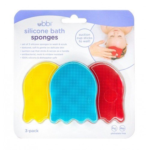 Set 3 bureti baie bebe din silicon Ubbi – imaginea 4