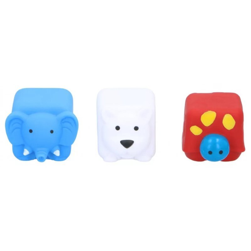 Set 3 jucarii de baie Eddy Toys elefant testoasa urs polar – imaginea 2