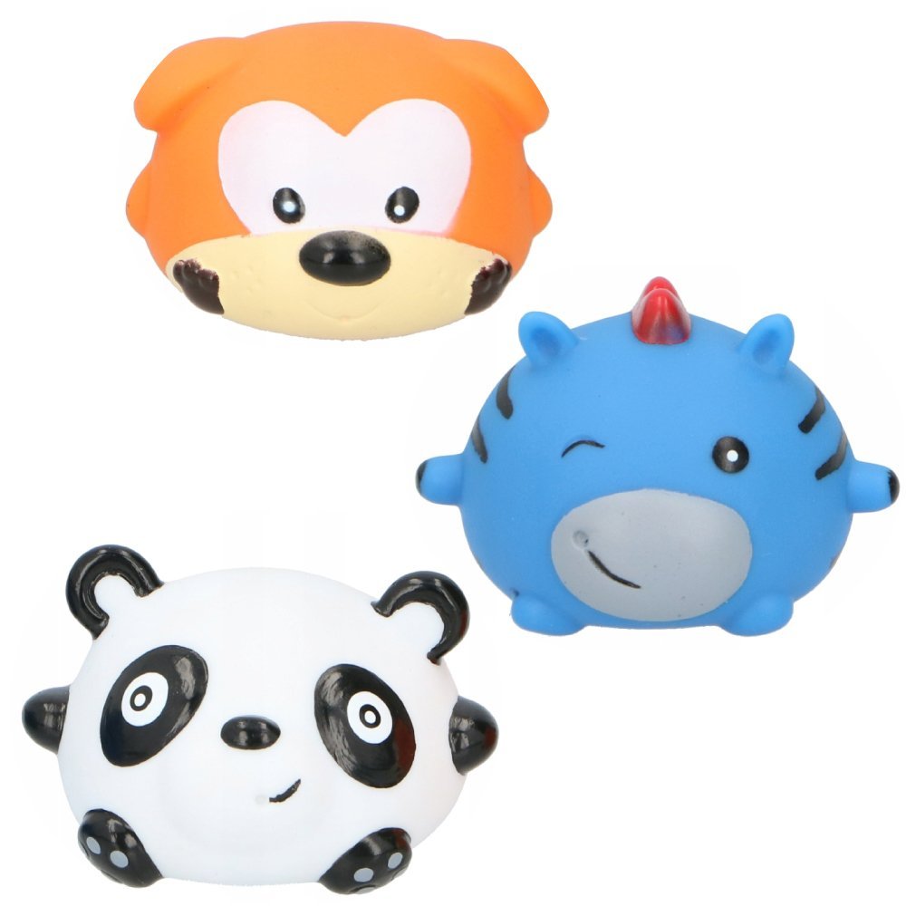 Set 3 jucarii de baie Eddy Toys panda catel zebra – imaginea 3