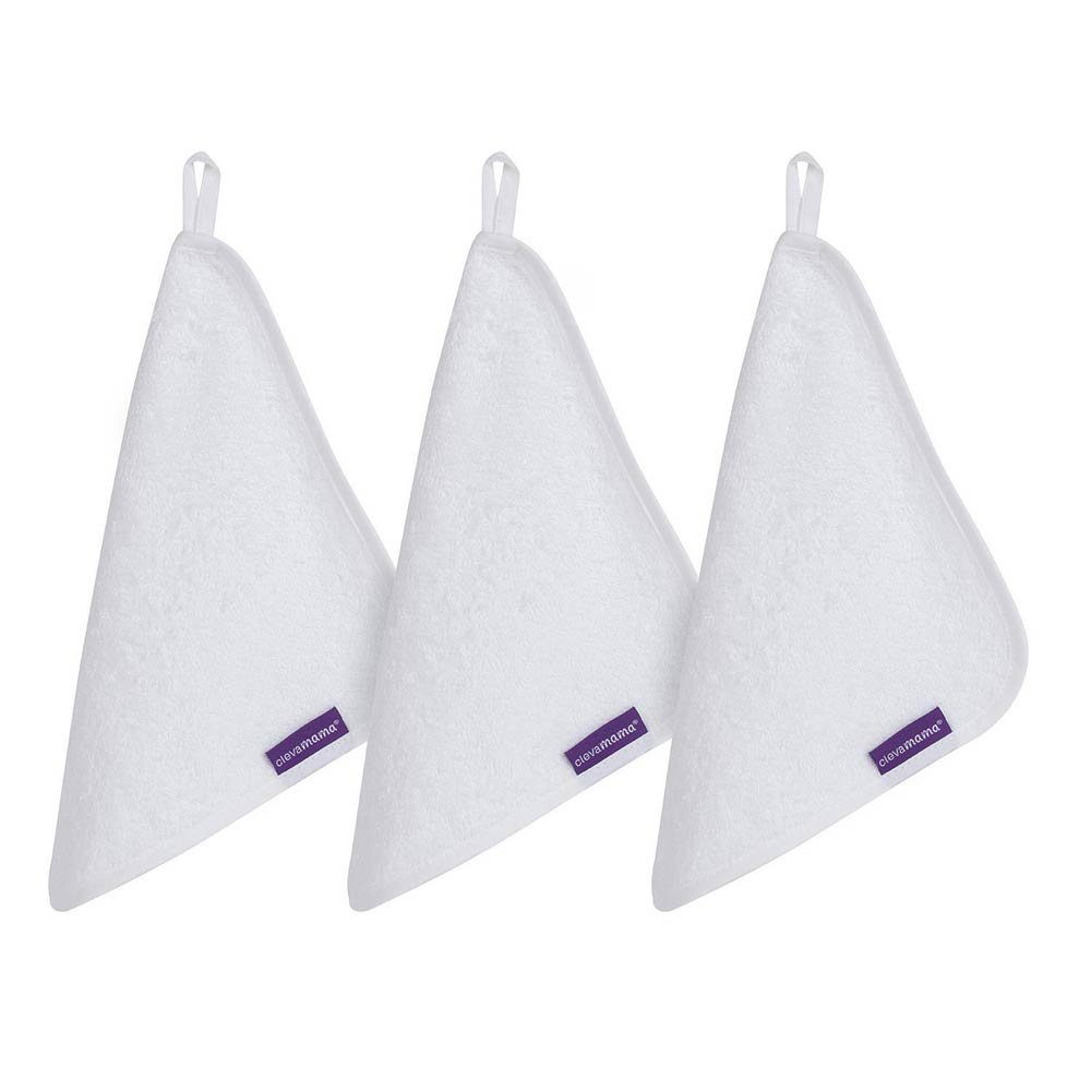 Set 3 prosoape pentru fata bebelusi Clevamama 3516