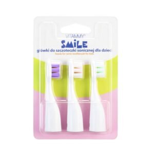 Set 3 rezerve periuta de dinti Vitammy Smile TH1804-3 set II roz