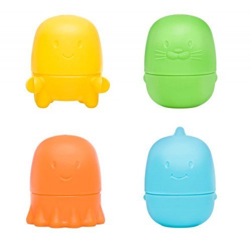 Set 4 jucarii de baie Ubbi animale marine – imaginea 8