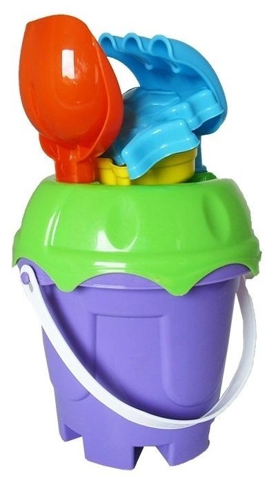 Set 7 jucarii de nisip Venus multicolor – imaginea 2