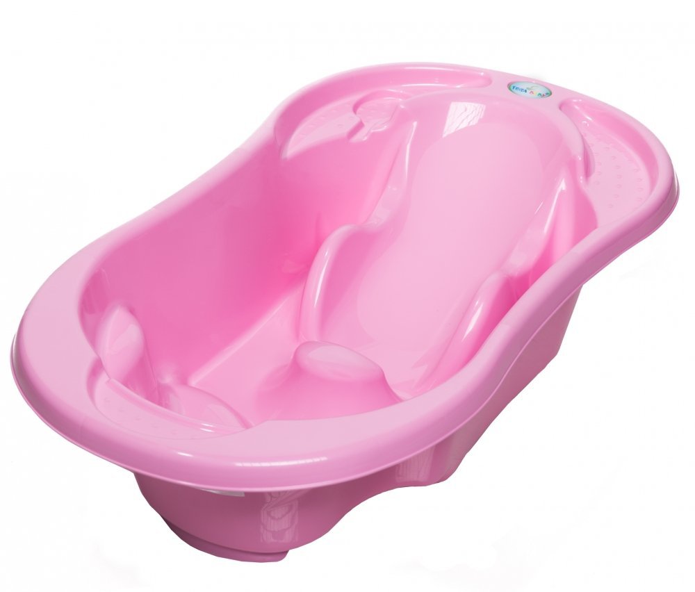 Set Cadita anatomica cu suport metalic Komfort Roz deschis – imaginea 2