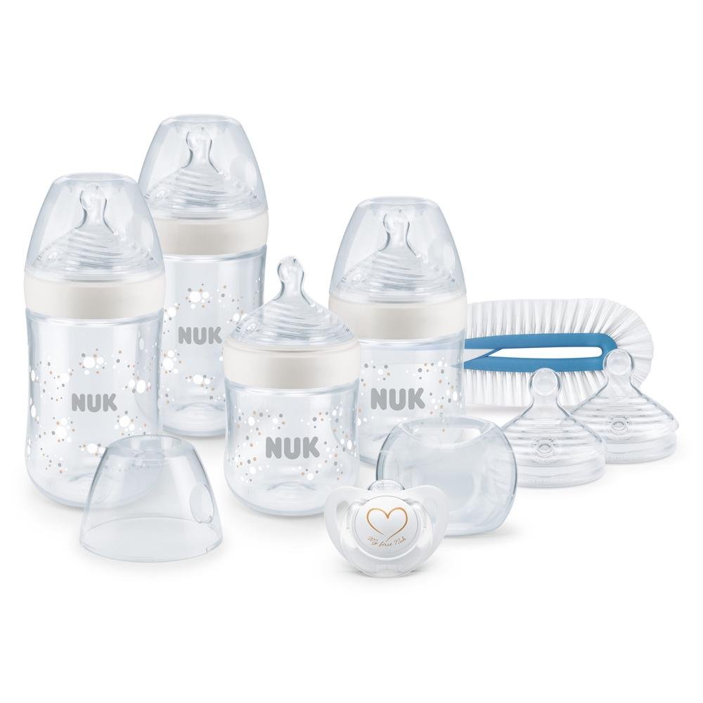 Set Nuk nou nascut Nature Sense Perfect Start cu control temperatura alb – imaginea 3
