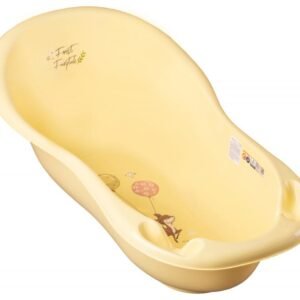 Set cadita 102 cm cu senzor de temperatura si suport anatomic Forest Galben