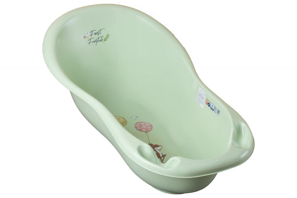 Set cadita 102 cm cu senzor de temperatura si suport anatomic Forest Verde – imaginea 2