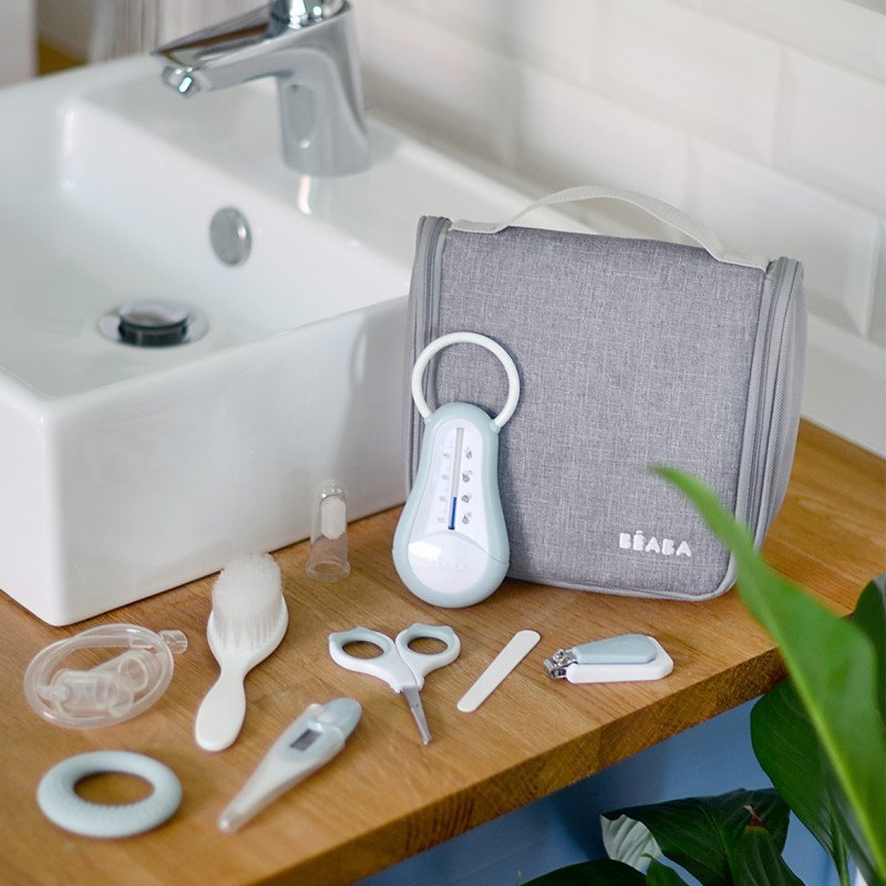 Set complet de ingrijire Grey blue Beaba – imaginea 5