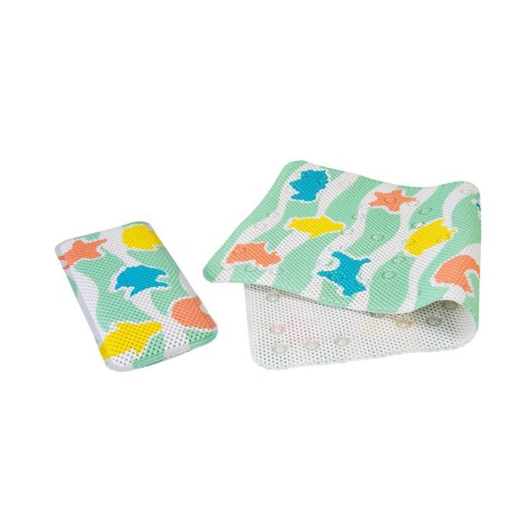 Set covoras antiderapant si genunchiera pentru baie Clevamama 3508 – imaginea 5