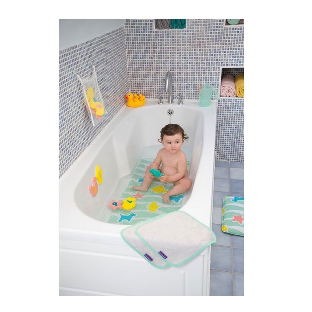 Set covoras antiderapant si genunchiera pentru baie Clevamama 3508 – imaginea 4