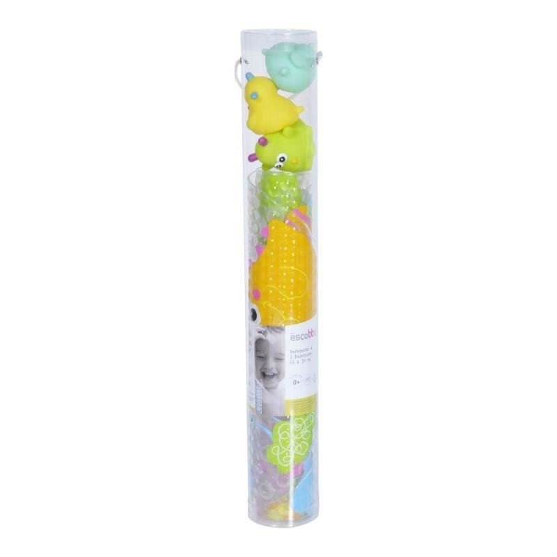 Set covoras de baie si 3 jucarii Monstruletii veseli Escabbo 37025 – imaginea 6