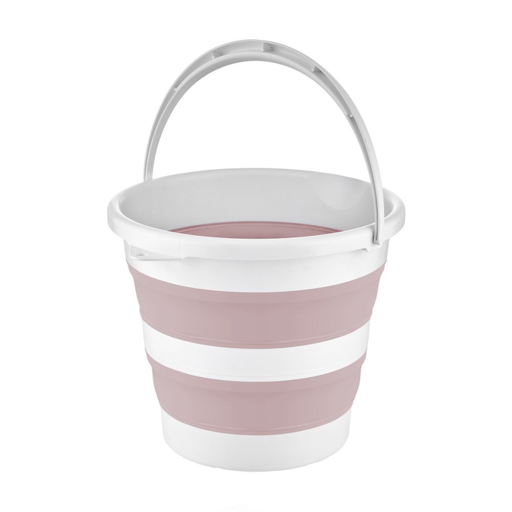 Set de baie cu 5 piese si cadita pliabila Babyjem Pink – imaginea 3
