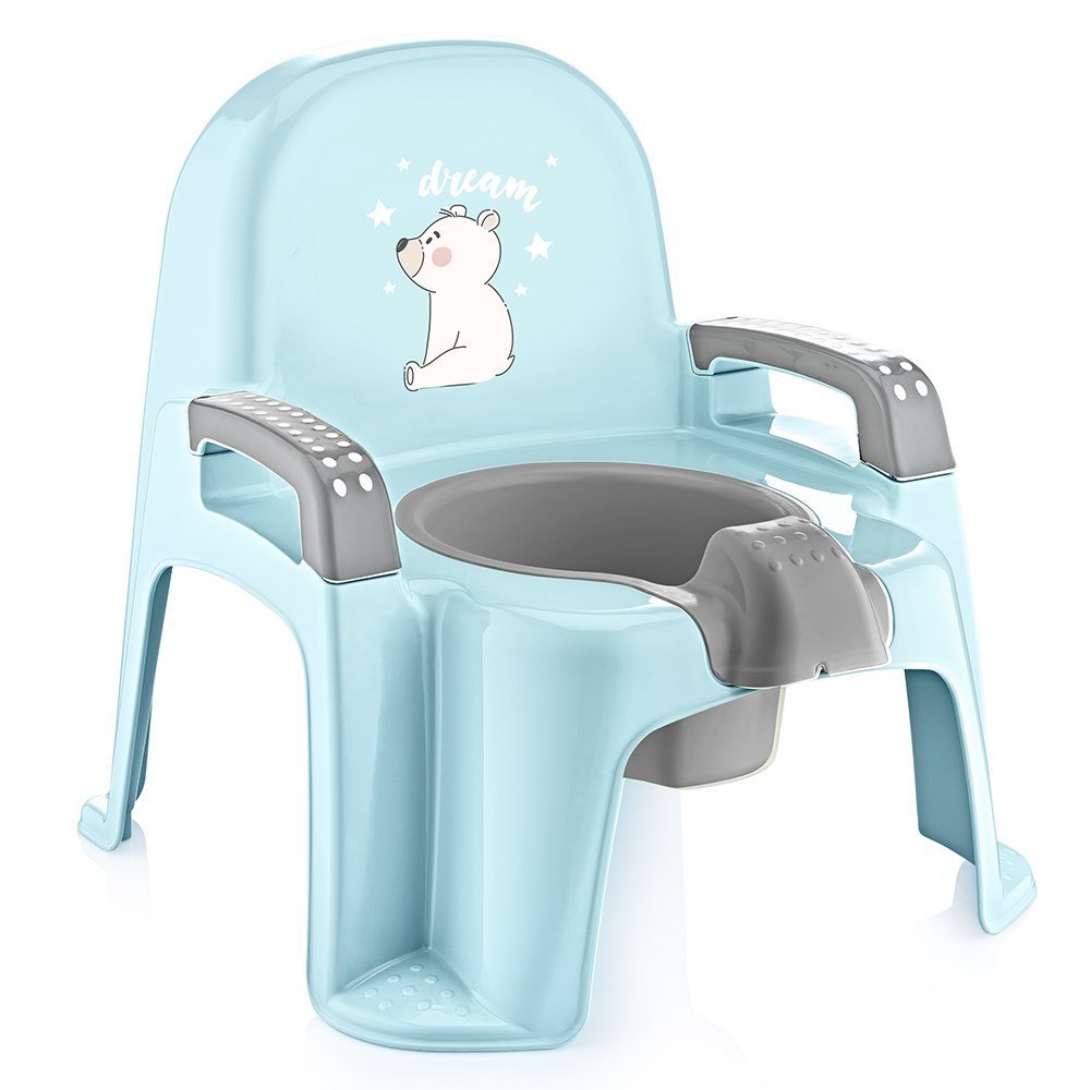 Set de baie cu 6 piese BabyJem Bebe Lux Blue – imaginea 4