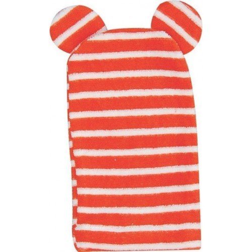 Set de baie din bumbac organic Keptin Jr Huggy Orange