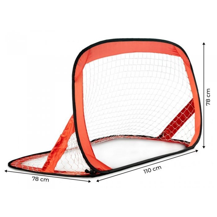 Set de doua porti de fotbal Ecotoys 8156 – imaginea 4