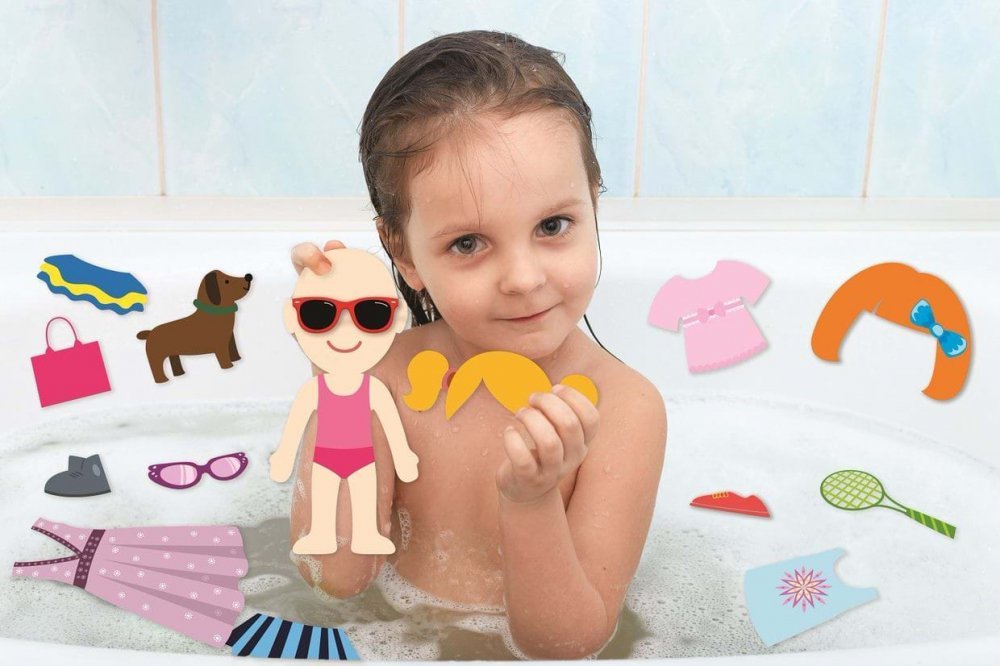 Set de joaca pentru baie Stickere imbracaminte – imaginea 2