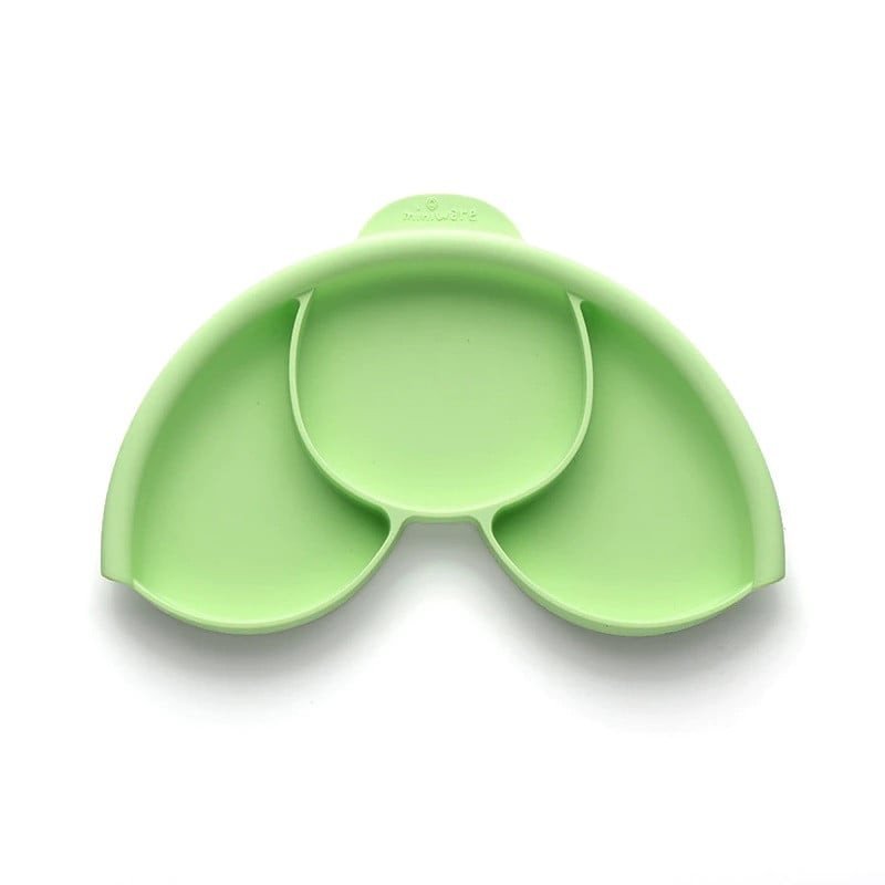 Set diversificare hrana bebelusi Miniware Healthy Meal 3 piese Keylime – imaginea 3