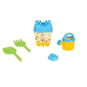 Set galetusa si forme pentru nisip Mini Castle Blue