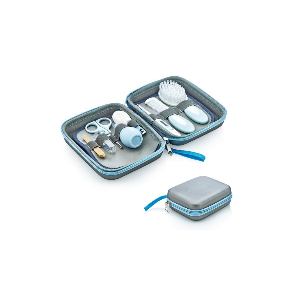 Set ingrijire bebelusi cu 9 piese BabyJem Grooming Set Blue – imaginea 3