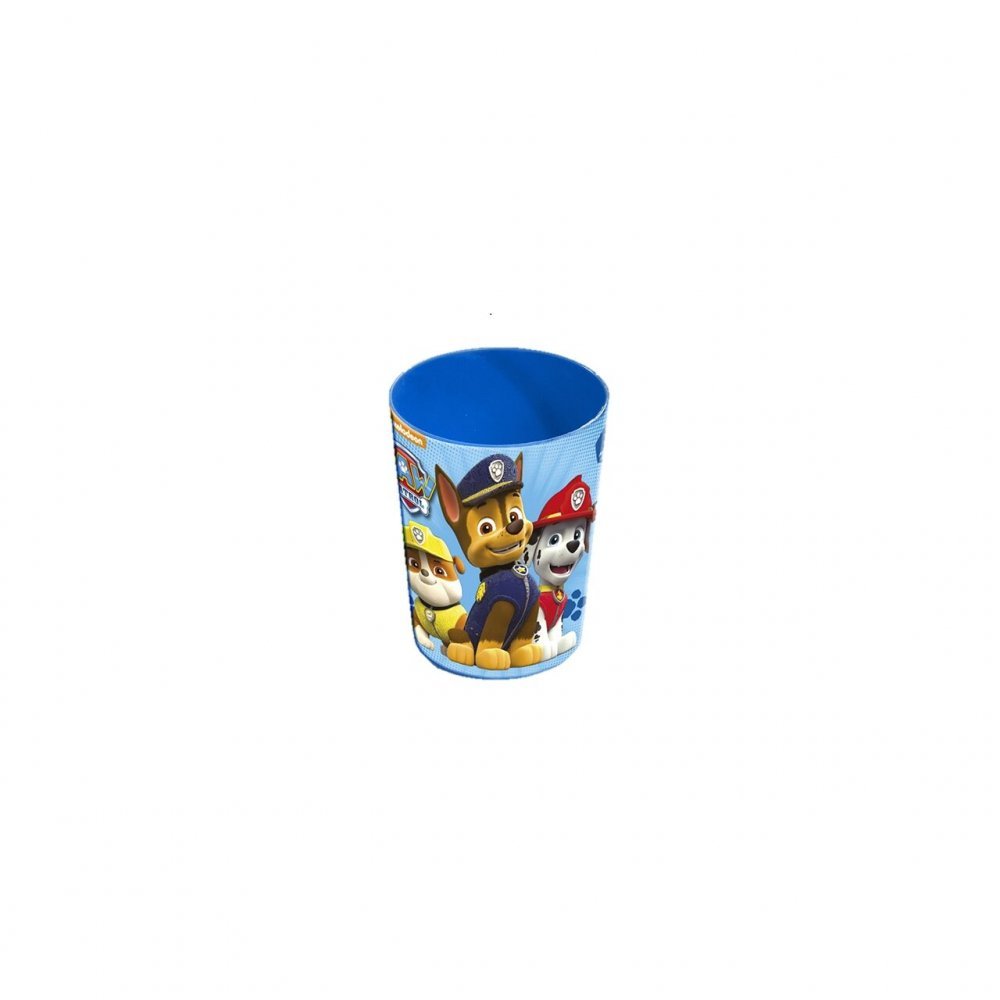 Set ingrijire dentala pentru baieti, pahar, pasta de dinti, periuta si etui, Paw Patrol – imaginea 4