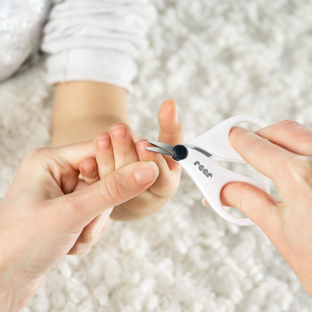 Set ingrijire unghii bebelusi, forfecuta si unghiera cu pila Reer BabyCare 81050 – imaginea 3