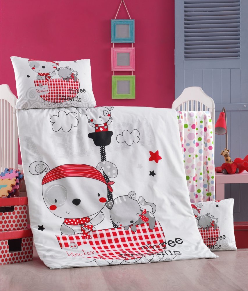 Set lenjerie 6 piese Bumbac Ranforce Corsan – imaginea 2