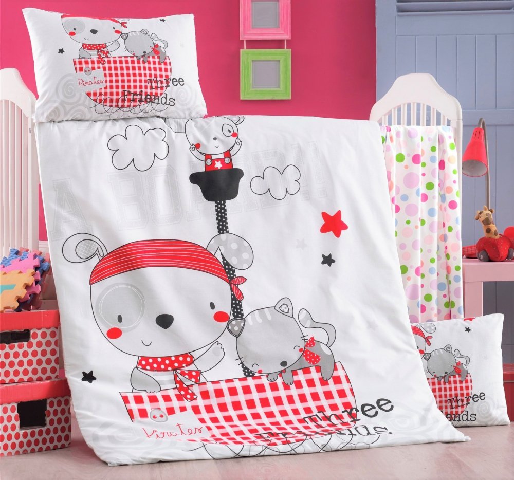 Set lenjerie 6 piese Bumbac Ranforce Corsan – imaginea 3
