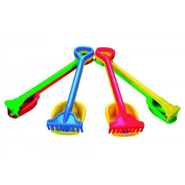 Set lopata si grebla 56 cm Compact Androni Giocattoli – imaginea 2