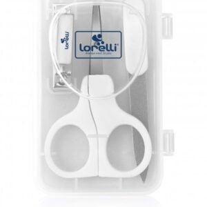 Set manichiura bebe 3 piese cu suport white
