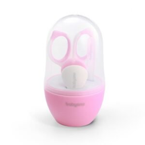 Set 3 piese manichiura Baby Ono pentru copii cu suport roz