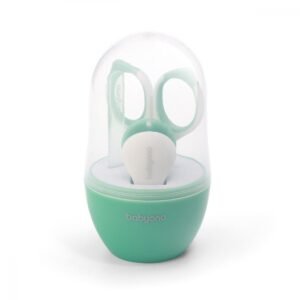 Set 3 piese manichiura Baby Ono pentru copii cu suport verde