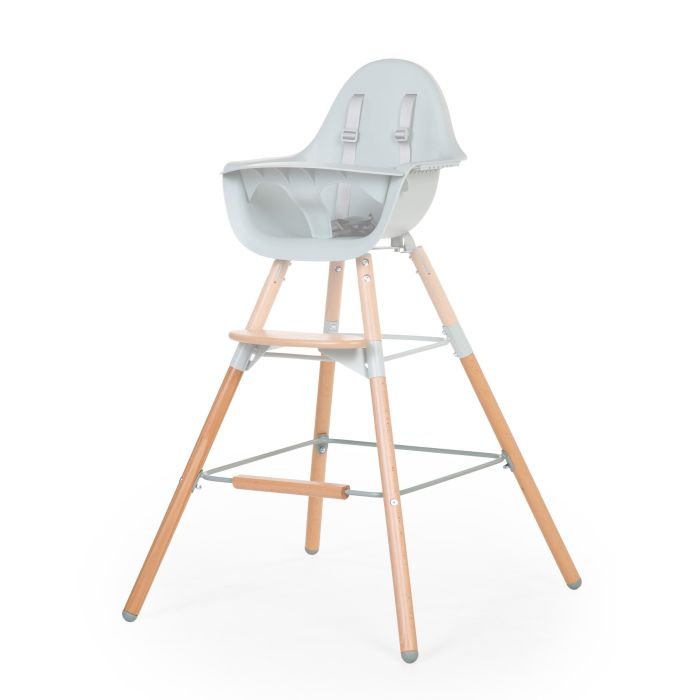 Set picioare cu suport pentru scaun de masa Childhome Evolu NaturalMenta