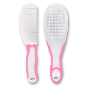 Set pieptan cu perie pink