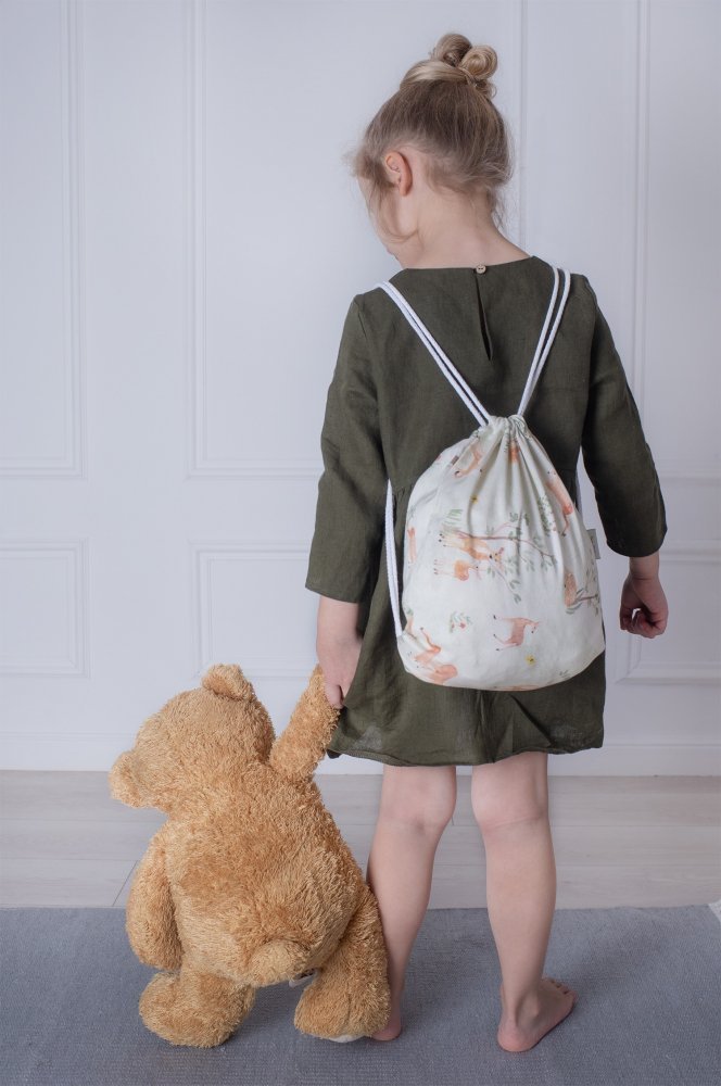 Sistem de infasare Nature Bamboo by Amy din bambus cu umplutura antialergic BabySoft + cadou rucsacel Nori calatori – imaginea 3