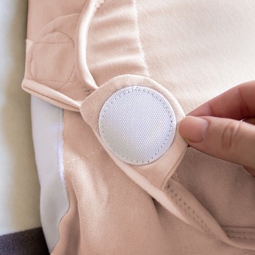 Sistem de infasare din bumbac 0-3 luni BabyJem Swaddle Somon – imaginea 3